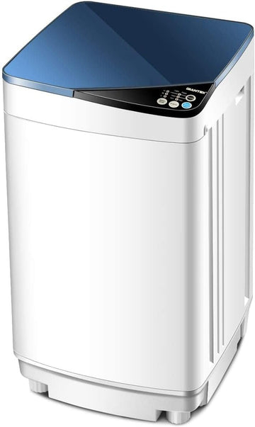 Portable Washing Machines, 7.7 lbs Load Capacity Portable Washer and Dryer Combo with Built-in Barrel Light & LED