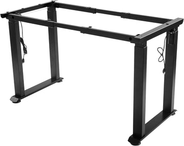 4-Leg Dual Motor Standing Desk Frame, Electric Height Adjustable Desk Legs Compatible 39"-79" Desktop, 220 Load, 3