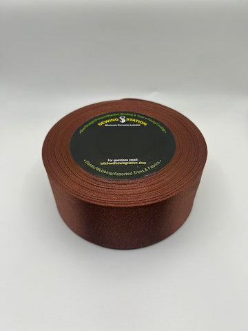2" Satin Poly Blanket Binding 25 Yards (Copper)