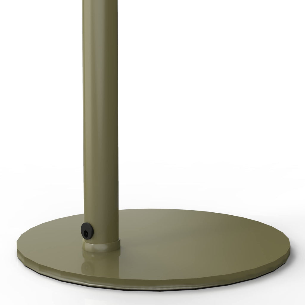 High Powered, dimmable, LED Floor Lamp - Fled-GPS (Antique Brass)