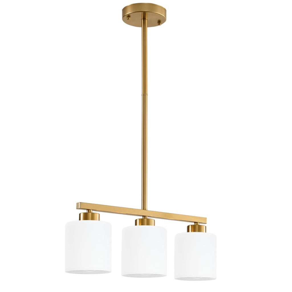 Brushed Gold Kitchen Island Lighting
