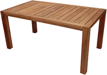 Comfort Teak Table, 63-Inch
