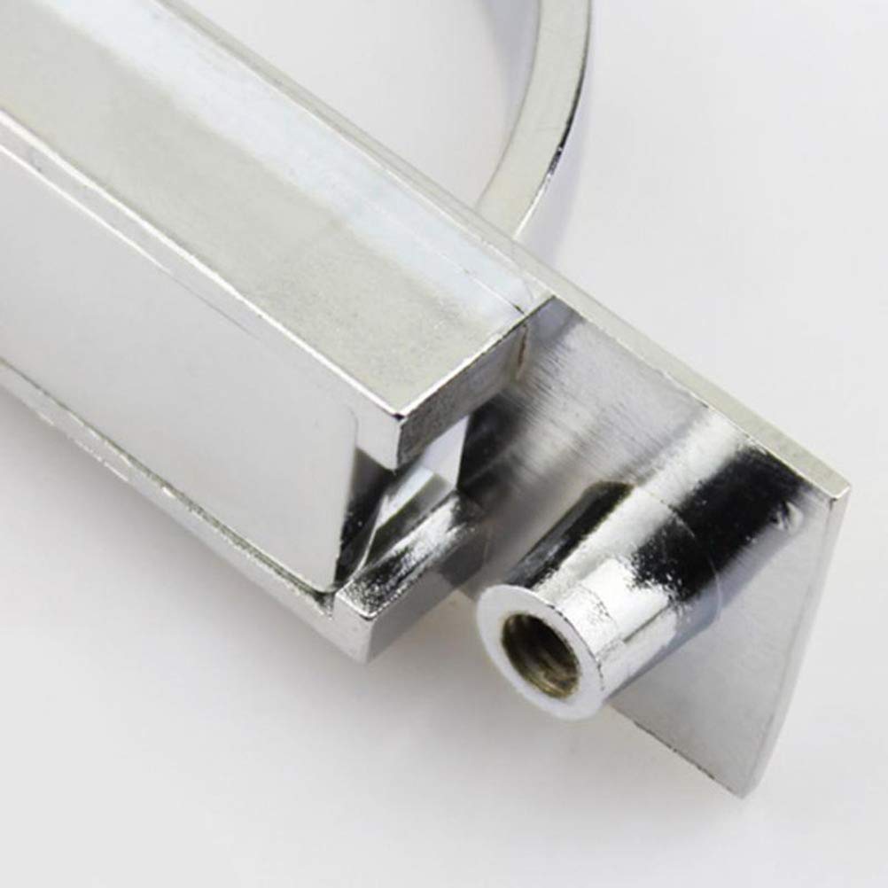 Daycount Pack of 2 Invisible Cabinet Drawer Handle Rotating Zinc Alloy Hidden Grip Pulls Handles Hardware