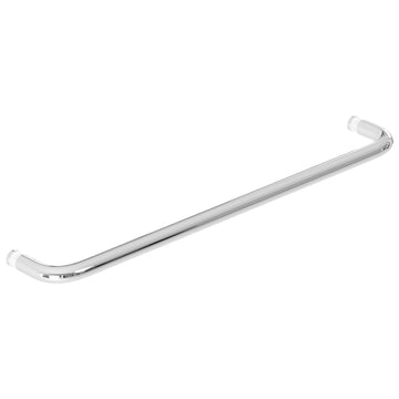 22 Inch Shower Door Handle, Single-Sided Towel Bar, Polished Chrome