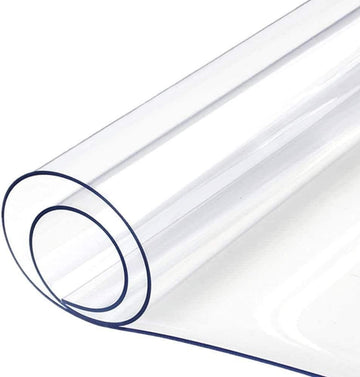 60-Gauge Clear Vinyl Multipurpose Fabric - 54-Inches Wide - 1-20 Yard Rolls - Thickest Gauge Available (15 Yards)