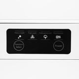 Countertop Dishwasher 1200W Portable Mini Countertop Dishwasher 1.59-2.38Gal Small Dish Washer with Build In Tank and