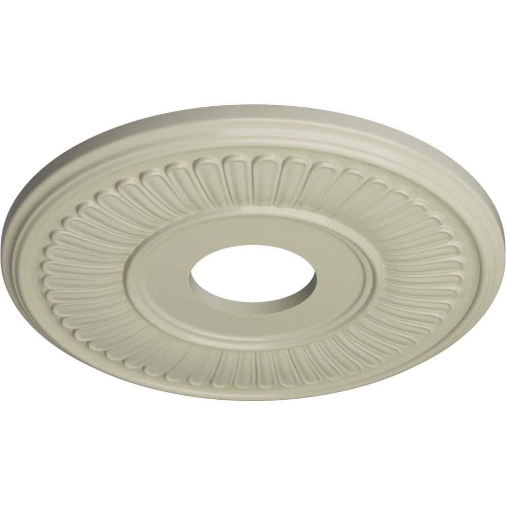 Berkshire Hand-Painted Ceiling Medallion, Clear Yellow