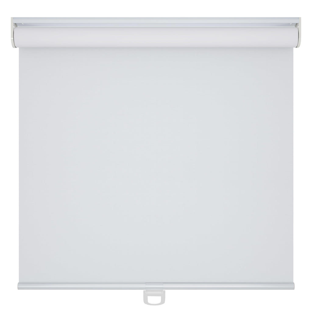 Cordless Roller Shades (, White), Spring Retract