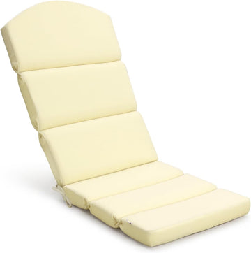 52x20 Inch Outdoor Adirondack Chair Cushion, Fade-Resistant and Water-Resistant Olefin Fabric Patio Chair Cushions