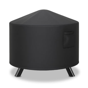 34" Round Fire Pit Cover - Waterproof 600D Outdoor Protection