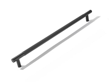 18 Inch(457mm) Drawer Appliance Handles Knurled Black Cabinet Pulls Drawer Pulls Kitchen Hardware Kitchen