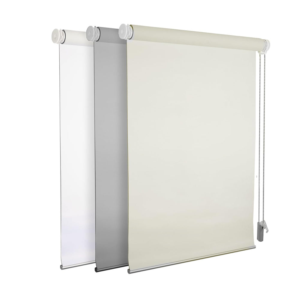 No Drill Blackout Roller Shade, Beige