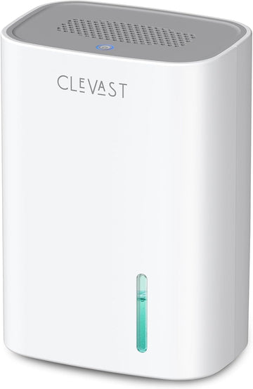 Small Dehumidifier for Home, 30oz Compact Mini Dehumidifier with Auto Shut-Off, Quiet 24dB Portable Air Dehumidifier