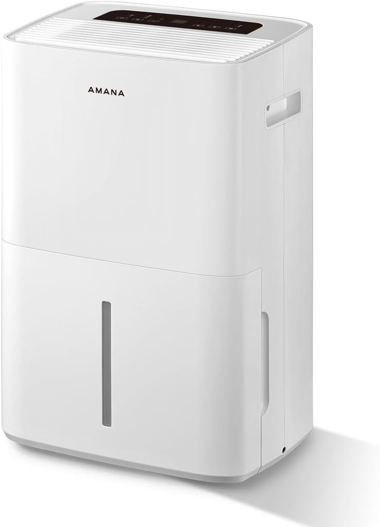 50-Pint Portable Dehumidifier with Pump for Basement, Garage, Living Room, Attic, 115V, with Auto-Shutoff and Timer