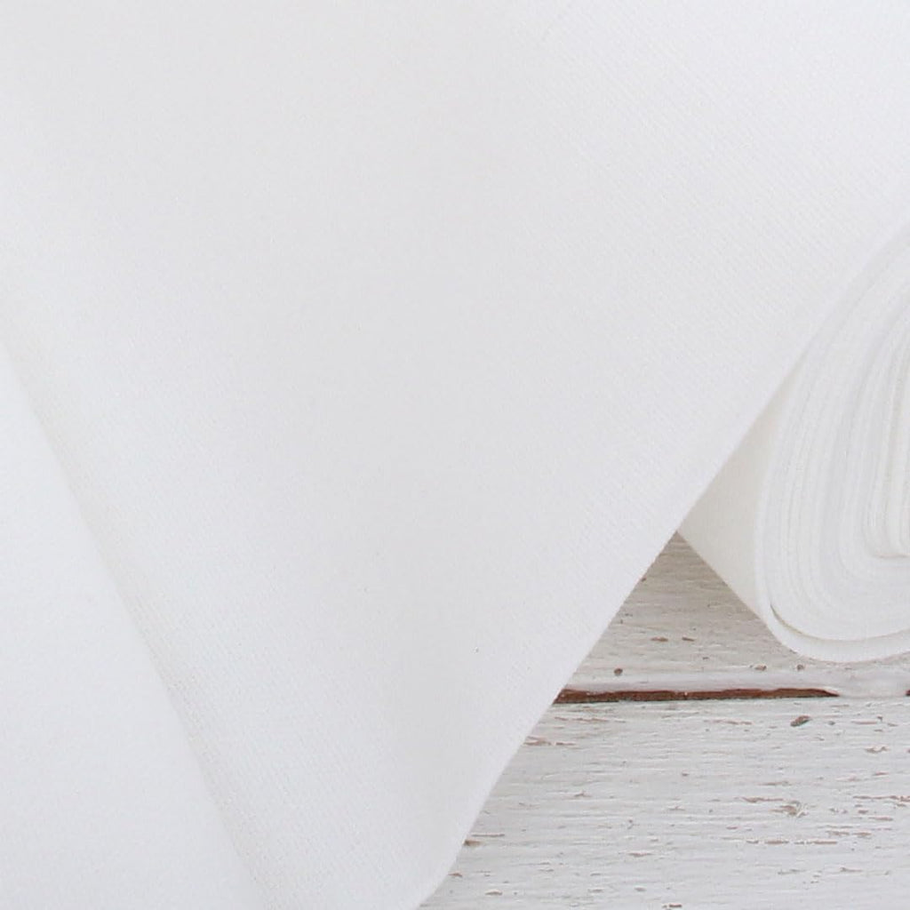 White Linen Fabric - 3 Yard Cut, 55" Wide