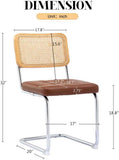 KCC Mid Century Modern Dining Chairs Set of 2