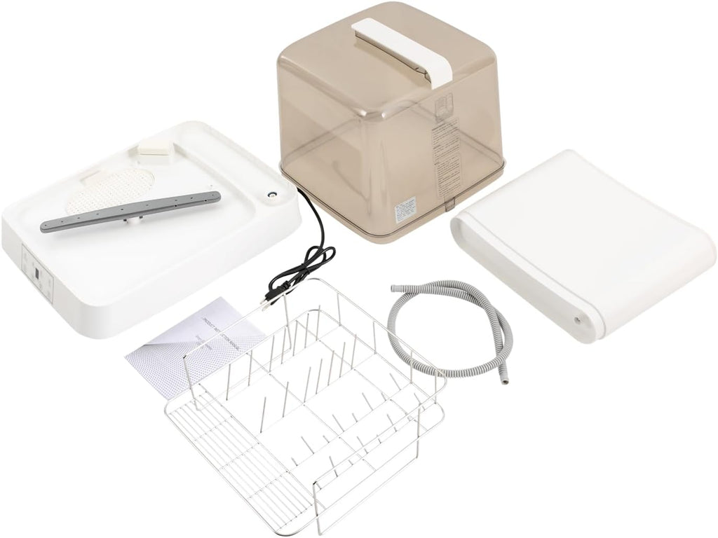 Portable Mini Dishwasher, Countertop Dishwasher, Transparent Design
