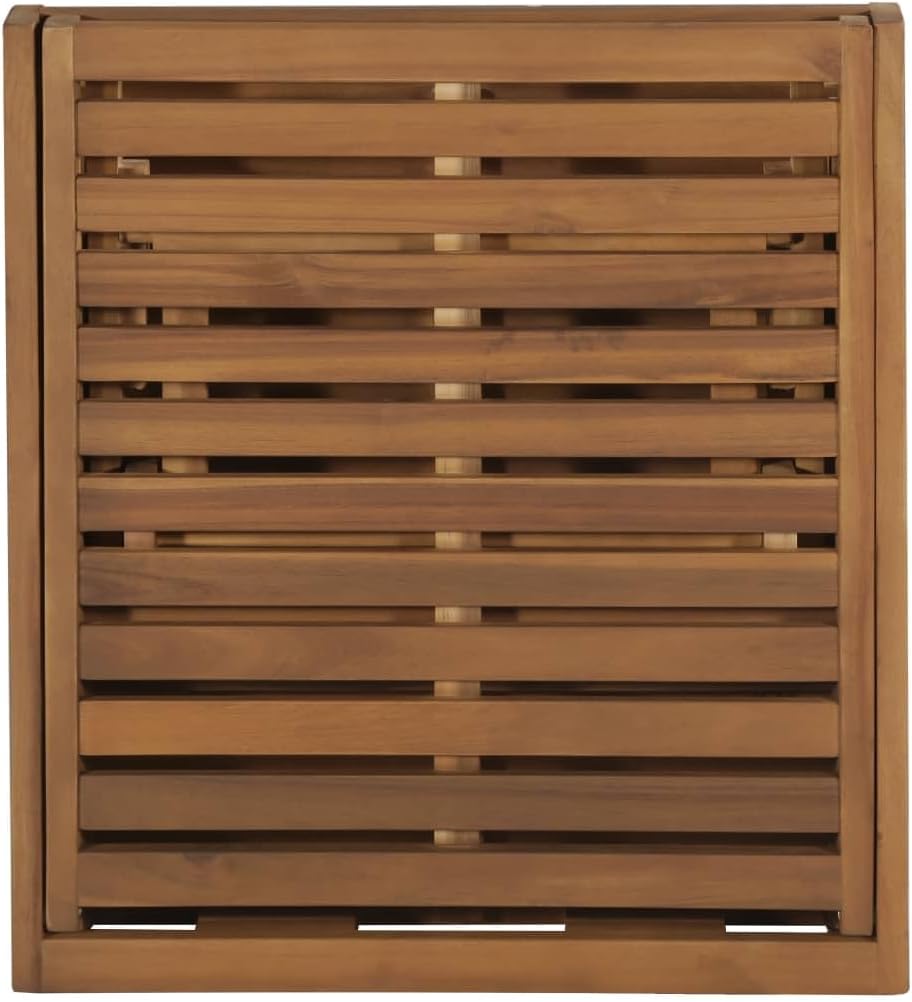 Patio Lounge Chair, Outdoor Chaise Lounge Chair, Folding Sunlounger, Sunbed Poolside Porch Balcony, Solid Acacia Wood