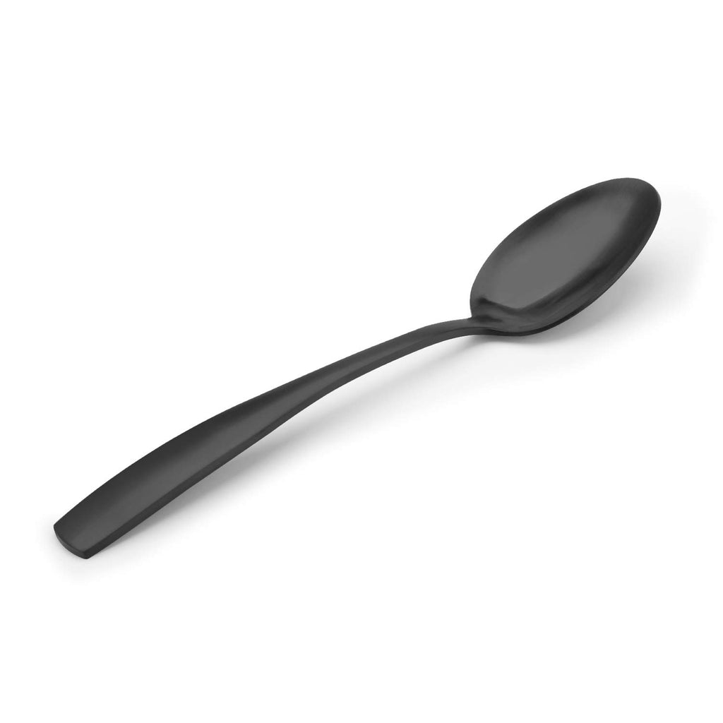 Matte Black Silverware Set, 20-Piece Stainless Steel Flatware Set, Kitchen Utensil Set Service for 4, Tableware
