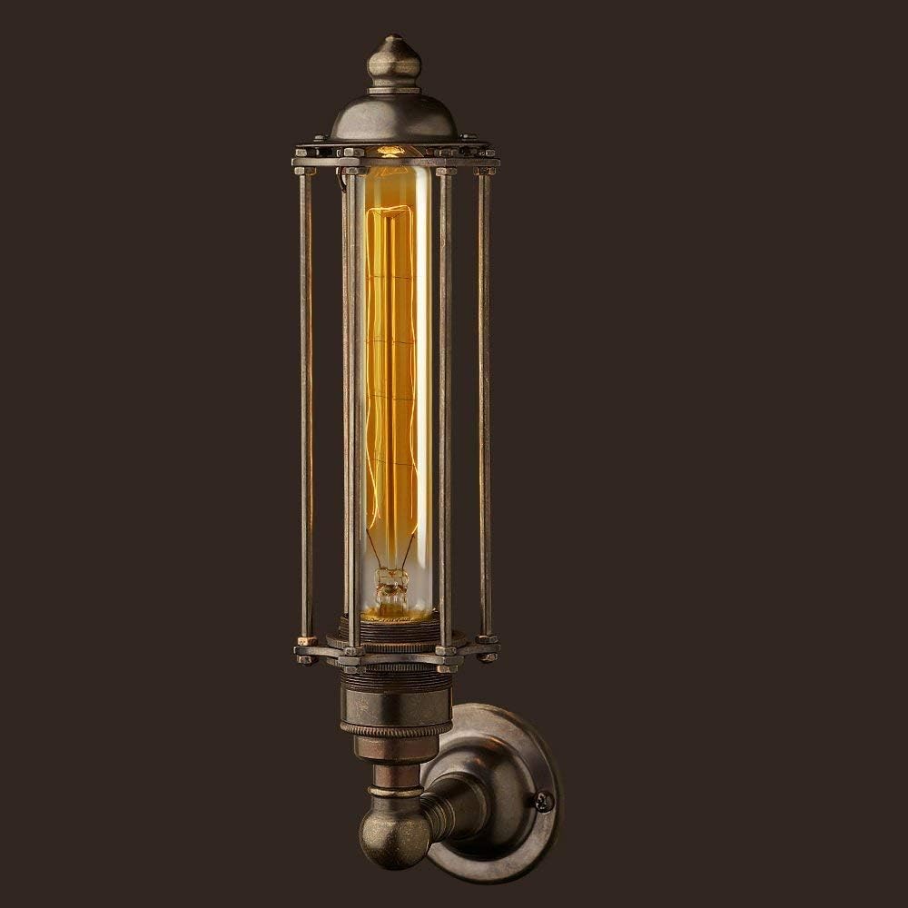 Base, T10/T30 Tubular Vintage Edison Light Bulbs 25W T185 110V Dimmable T30 Antique Incandescent Light Bulb