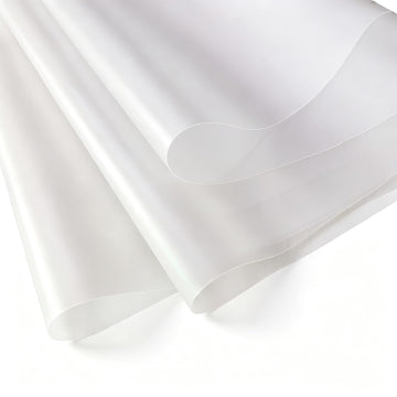 Frosted TPU Vinyl Fabric 0.3mm Matte Sheet for Sewing & DIY
