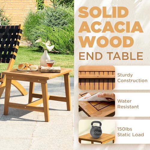 3-Piece Outdoor Patio Furniture Set - Bistro for Patio, Garden & Porch