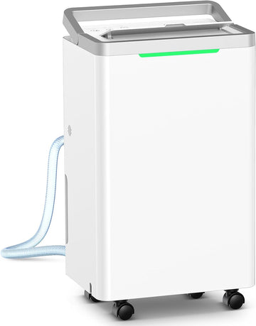 34 Pints/Day Dehumidifier for Basement, 2500 Sq. Ft Dehumidifiers for Home with Drain Hose