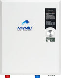 240V Tankless Water Heater, 27kW Electric Instant Hot Water Heater with LED Temperature Display
