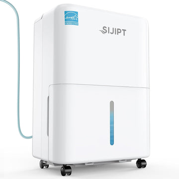 80 Pints Dehumidifier with Pump, Energy Star Dehumidifier for Basement Home and Large Room with 6.56 inch Drain Hose