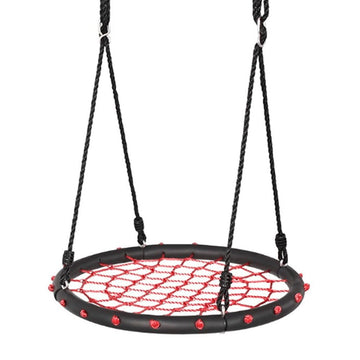 Disc Giant Nest Web Net Tree Swing Monkey Rope Hanging Swing Seat Sets Heavy Duty for Garden Backyard Outdoor for