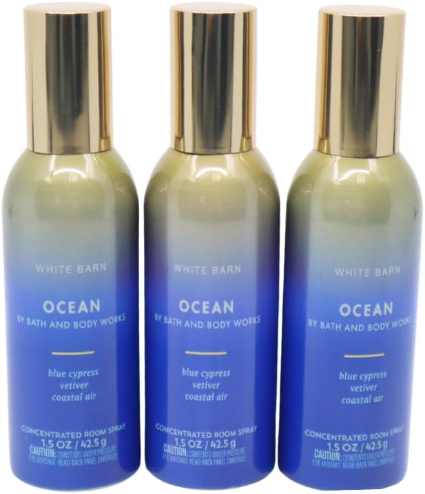 Concentrated Room Spray Gift Set with a Blue Bow for Holiday 1.5 oz - Pack of 3