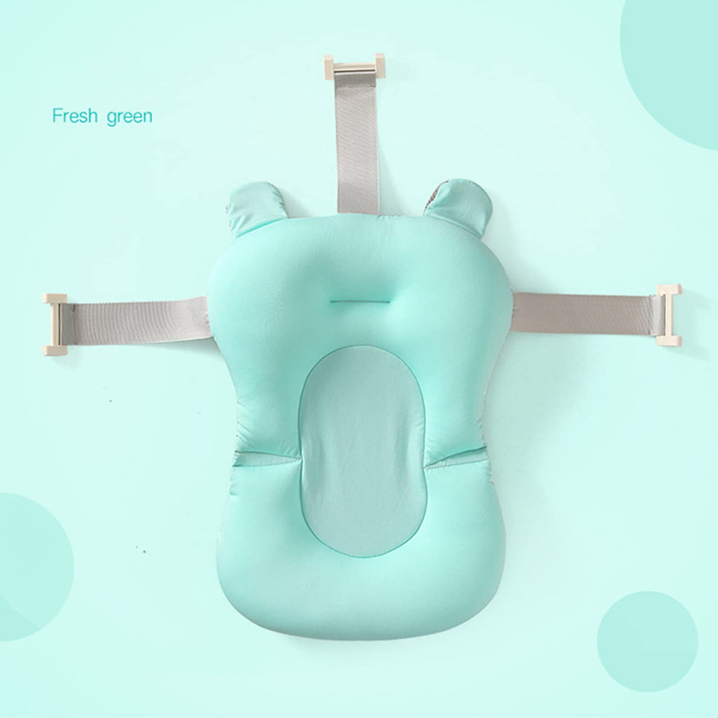 Bath Cushion Pad Newborn Bathtub Mat Infant Bath Supporter Net Baby Bathtub Pillow Non-Slip Floating Bathing Tub Seat