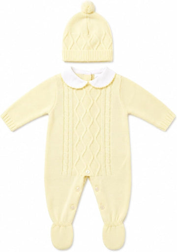 Layette Newborn Cloth Set, Knit Coming Home Infant Knit Outfit 2 piece