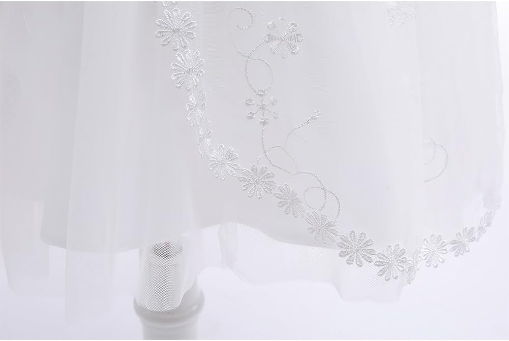 Elegant Baby Girls Christening Dress Lace Baptism Gown Christening Robe