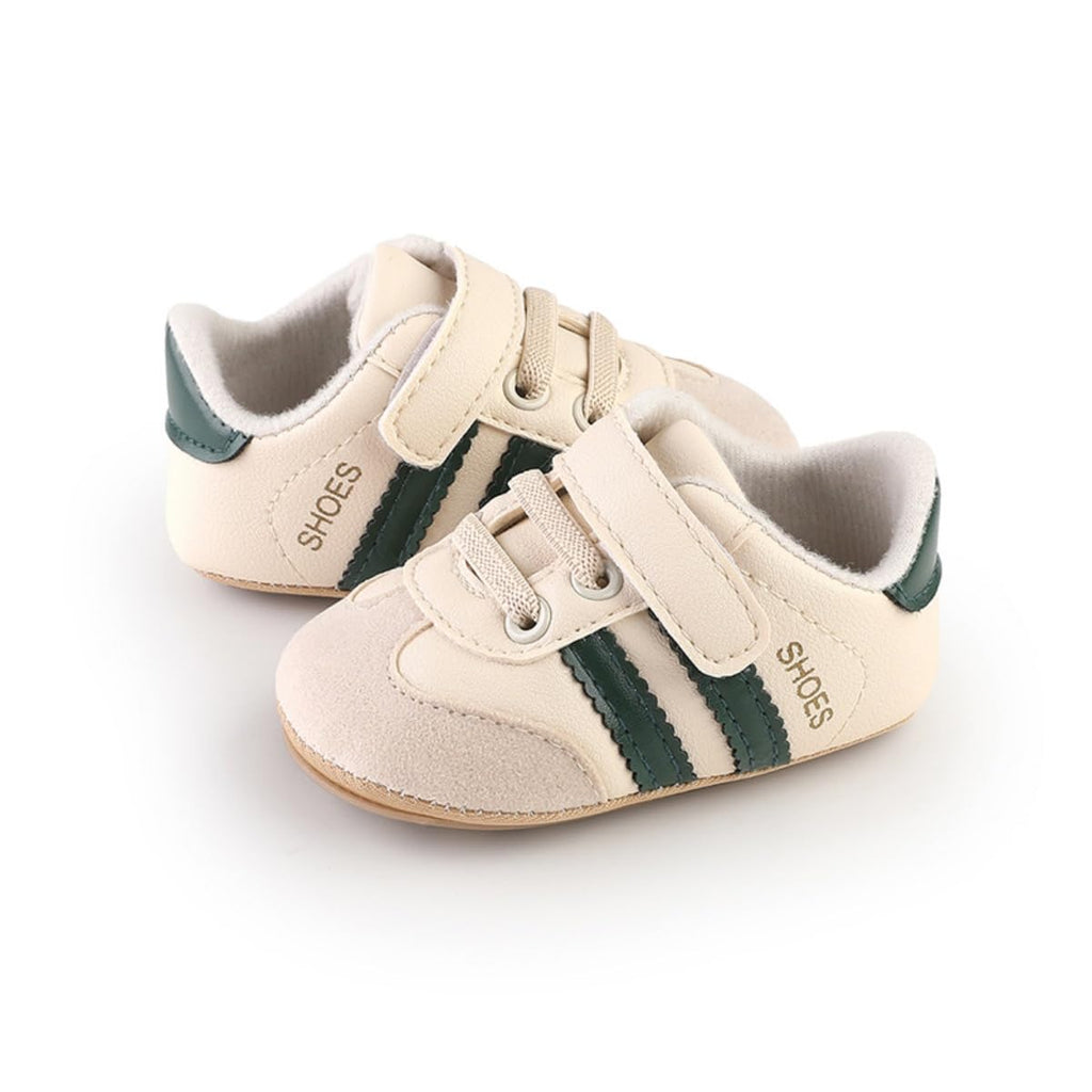 Baby Boys Girls Sneakers Toddler Non-Slip Soft Rubber Sole First Walking Shoes Infant Newborn Crib Dress Shoes