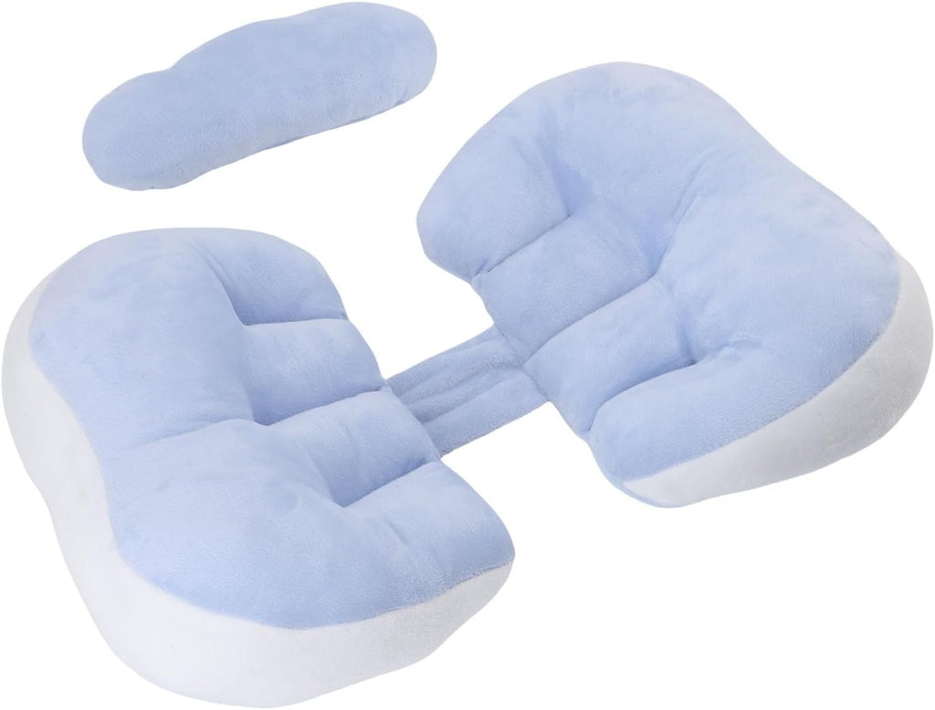 U Shaped Pregnancy Pillow for Side Sleepers - Full Body Maternity Pillow with Back Support - 100% Cotton Soft Machine