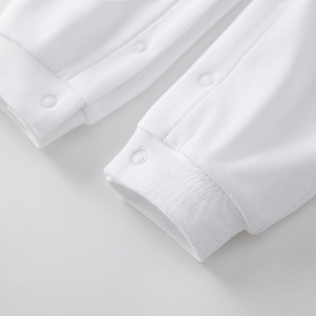 Baby Boy Baptism Outfit Cotton Romper