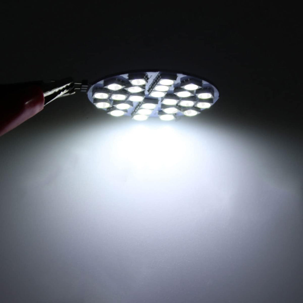 3W G4 LED Light Bulbs(6 Pack) Equivalent to 30W Halogen Bulb,DC 12V Dimmable,24 LEDs 5050 SMD,180 Degree Beam