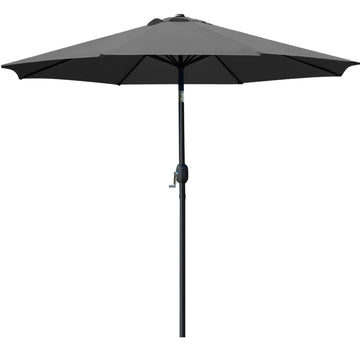 9' Patio Umbrella Outdoor Table Umbrella Tilt Crank