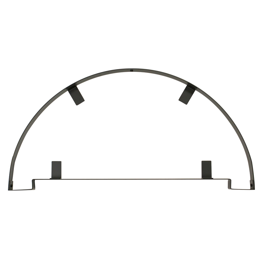 Wall-Mounted Pot Rack, Black
