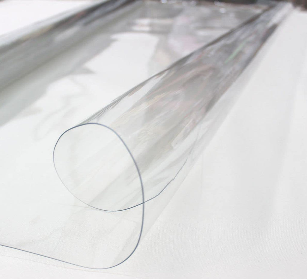 Clear Gauge 20-54 Inches Width - Sold Folded by Separate Yard - Table Protector & Multi-Purpose