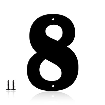 16 Inch Metal House Numbers, House Address Letters and Numbers for Outside Signs, Metal Letters Door Numbers Signage
