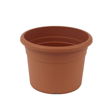50 cm Garden Pot Fiona - Large Terracotta-Style Plastic Flower Pot for Indoor/Outdoor Use - Round Gardening Planter