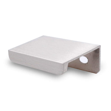 Cabinets Drawers Edge Pulls - 12-Pack, 2" Overall Length, Brushed Nickel, Concealed Tab Pulls Garage Cabinet Drawers