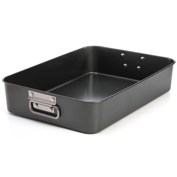 Lasagna Pan 3 Inch Deep, 16 x 11.5 Inch Large Baking Pan Casserole Dishes for Oven, Non-Stick Baking Dishes Roasting