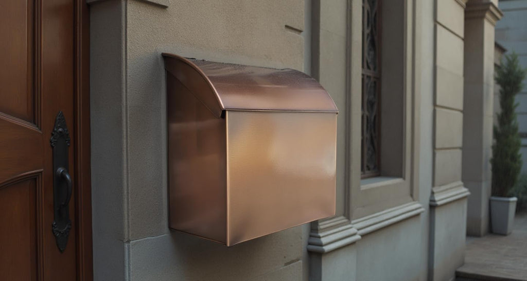Baxter Extra Large Capacity Mailbox - Extra Large Mailboxes Wall Mount, Rust Resistant Galvanized Metal Mailbox