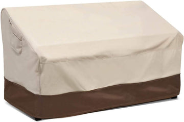 Heavy Duty Deep Patio Sofa Cover,100% Waterproof Outdoor Sofa Cover, Large Lawn Patio Furniture Covers with Air Vent