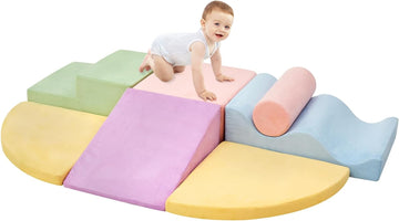Climbing Toys for Toddlers, Toddler Climbing Toys Indoor, Piece Soft Foam Climbing Blocks Set, Toddler Playtime