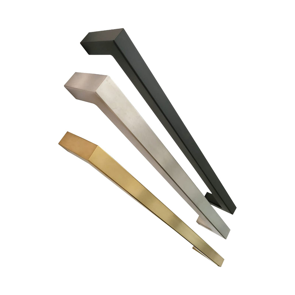 Appliance Pull/Handle - Square 18′′ C/C Stainless Steel Bar 25mmx25mm - Satin Steel