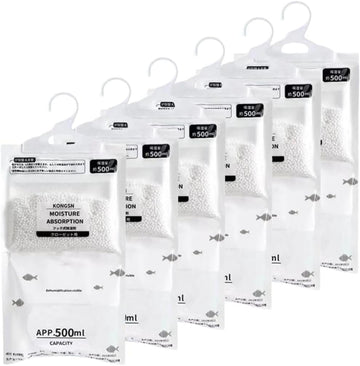 Moisture Absorbers Packets, Dehumidifier Bags, Hanging Moisture Absorber Bag, Humidity Packs,Closet Dehumidifier